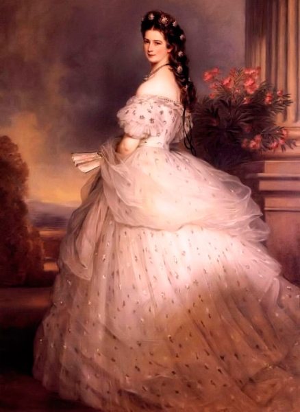Истрия моды XIX века - костюм в стиле второе рококо