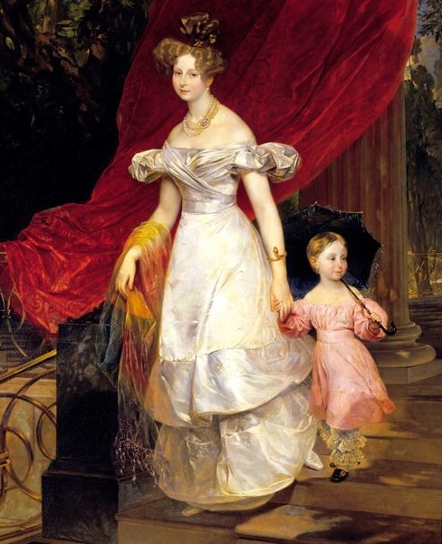 Мода и костюм в XIX веке периода романтизма