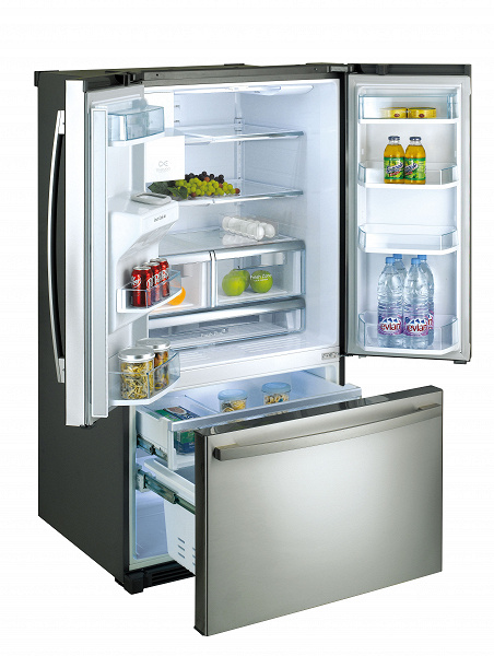трехкамерные холодильники lg