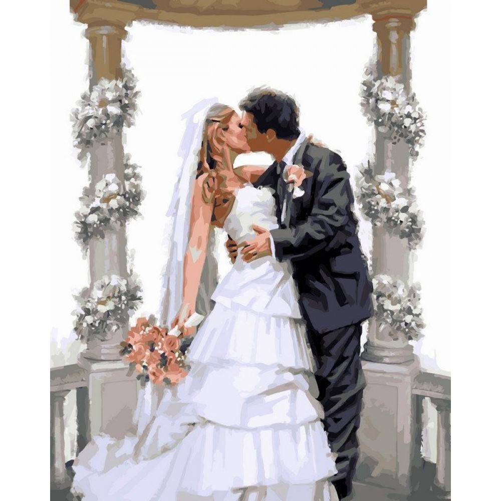 картины по номерам свадьба