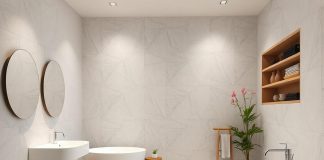 Керамогранит для ванной: как выбрать, уложить и ухаживать, чтобы он служил долго и выглядел стильно