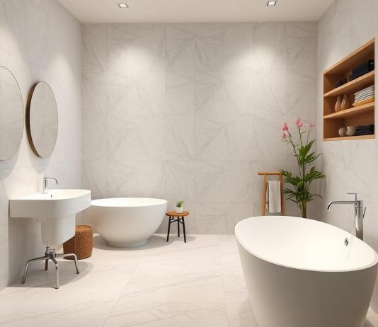 Керамогранит для ванной: как выбрать, уложить и ухаживать, чтобы он служил долго и выглядел стильно